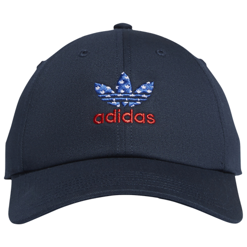 

adidas Originals Mens adidas Originals Americana Precurve Adjustable Cap - Mens Navy/White/Red Size One Size