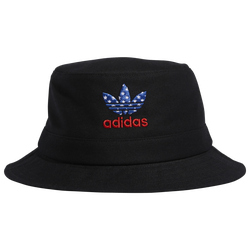 Men's - adidas Originals Americana Bucket Hat - Black/White/Blue