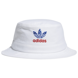 Men's - adidas Originals Americana Bucket Hat - White/Red/Blue