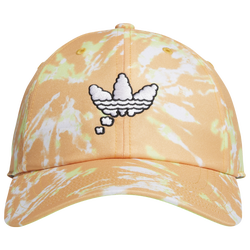 Men's - adidas Tie Dye Hat - Orange/White