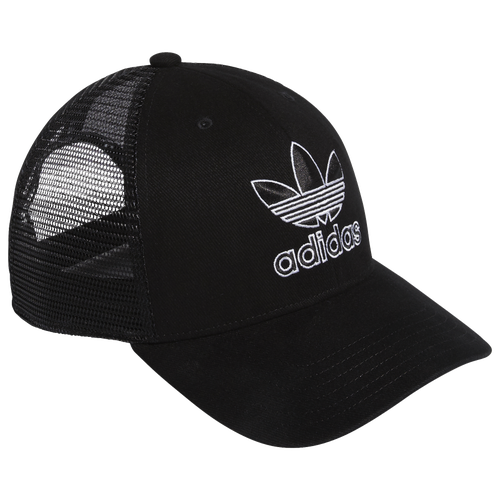 Adidas Structured Trucker Hat Black Originals Hats