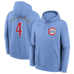 Men's - Nike Cubs Name and Number Hoodie - Blue