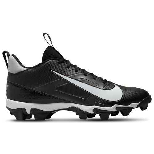 

Nike Mens Nike Alpha Menace 4 Shark - Mens Football Shoes Black/White/Lt Smoke Grey Size 9.5