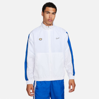 Men's - Nike NSW Tuned Air Woven Track Top - White/Royal