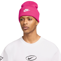 Adult - Nike Peak Futura Beanie - Hyper Pink/White