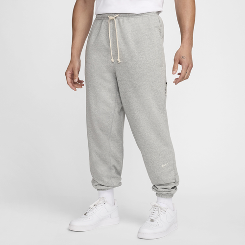 

Nike Mens Nike Standard Issue Dri-Fit Pant - Mens Dk Grey Heather/Pale Ivory Size S