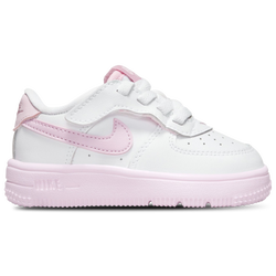 Boys' Toddler - Nike Air Force 1 Low EasyOn - White/Pink Foam/Elemental Pink