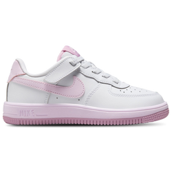 Boys' Preschool - Nike Air Force 1 Low EasyOn - White/Pink Foam/Elemental Pink