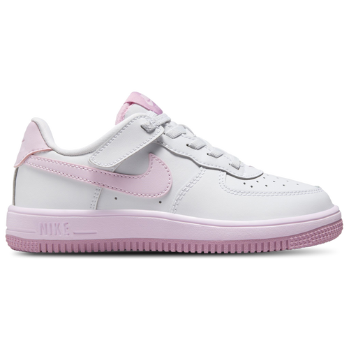 

Nike Air Force 1 Low EasyOn - Boys' Preschool White/Pink Foam/Elemental Pink Size 11.0