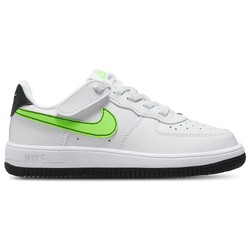 Boys' Preschool - Nike Air Force 1 Low EasyOn - White/Green Strike/Black