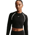 Nike NSW Street Long Sleeve Body Bold Crop - Nike Black/Chalk