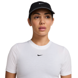 Adult - Nike Club Denim Cap - White/Black