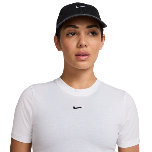 Nike Club Denim Cap - Nike White/Black