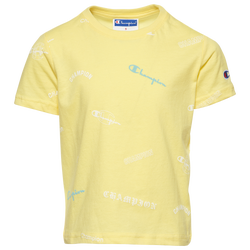 Boys' Preschool - Champion Logo Mix T-Shirt - Yellow