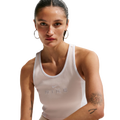 Nike NSW Street Gx Crop Tank - Nike Chalk/White