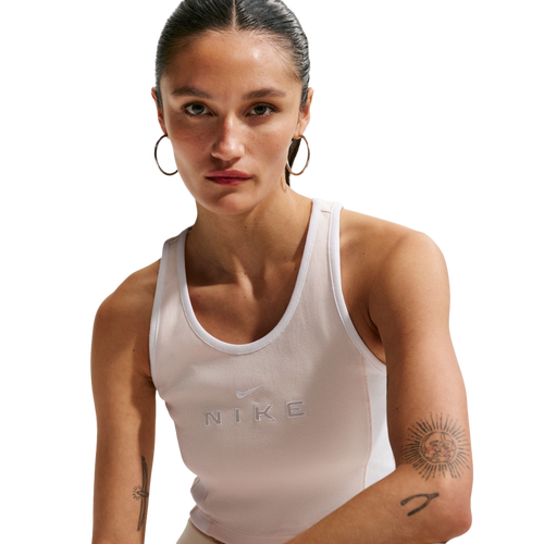 Nike NSW Street Gx Crop Tank - Nike Chalk/White