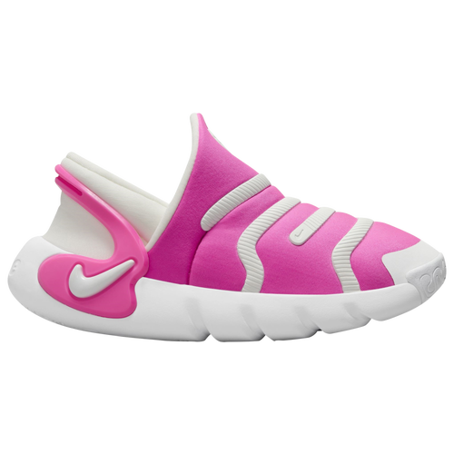 Shop Nike Boys  Dynamo 2 Easyon In Laser Fuchsia/summit White/white