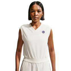 Women's - Nike NSW Chill Terry Towel Tank - Sail