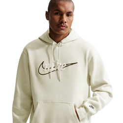 Men's - Nike Club BB Hoodie CTB - Lt Khaki/Lt Khaki/Obsidian