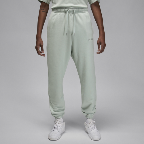 

Jordan Mens Jordan Wordmark Fleece Pants - Mens Light Silver Size L