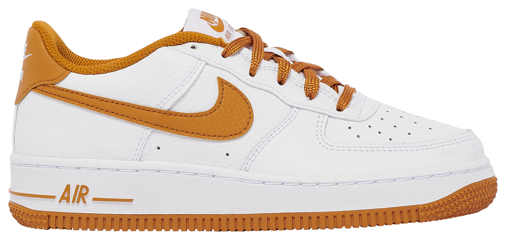 Nike Air Force 1 LV8 1 Pearl White/Ale Brown/Sesame/White Grade School  Boys' Shoe - Hibbett