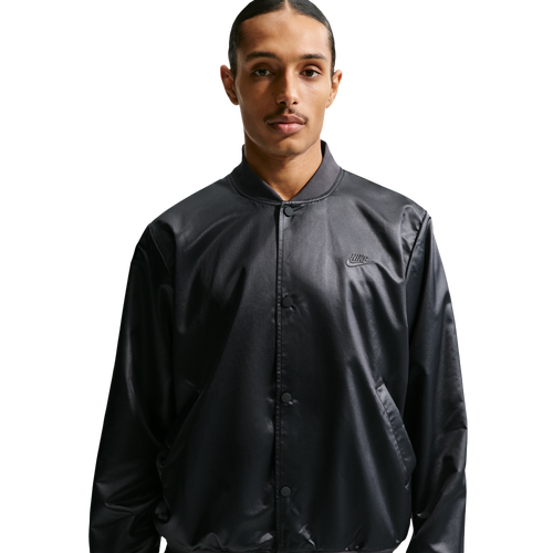  - Nike Club Varsity Jacket - Black/Anthracite