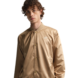 Men's - Nike Club Varsity Jacket - Lt Khaki/Parachute Beige