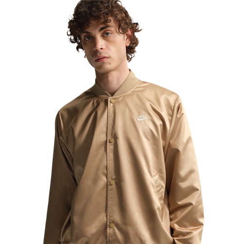  - Nike Club Varsity Jacket - Lt Khaki/Parachute Beige