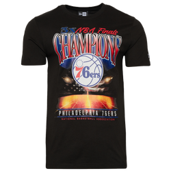 Men's - New Era 76ers Oversize T-Shirt - Black/Multi