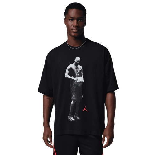  - Jordan Dri-FIT SPT Statement Graphic Short Sleeve Crew - Black/Infrared 23