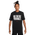 Jordan Dri-FIT Sport Graphic Short Sleeve Crew - Men's Black/White