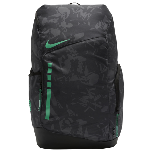 Shop Nike Hoops Elite Backpack In Anthracite/stadium Green/black