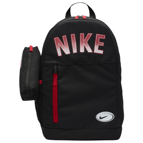 Shop Nike Boys  Elemental Backpack In Black/university Red/anthracite