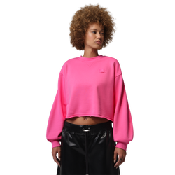 Women's - Jordan FLIGHT FLEECE CROP - Pink Glow/Pinksicle
