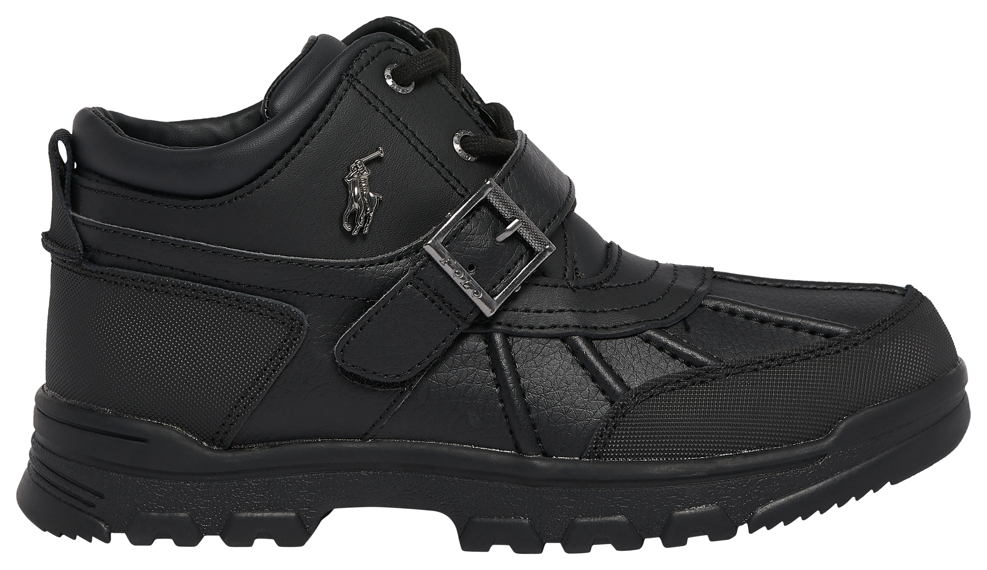 Boys black 2025 polo boots