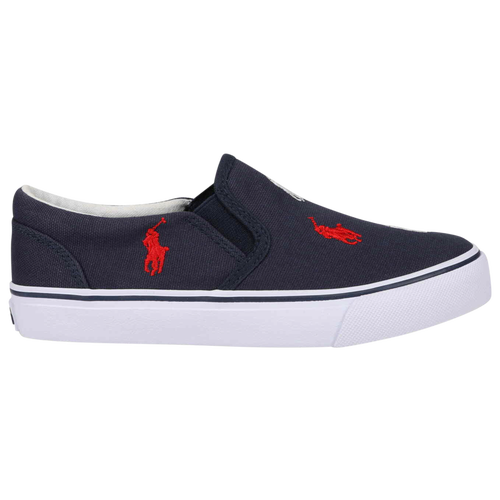 

Polo Girls Polo KEATON SLIP ON - Girls' Preschool Shoes Blue/Red/White Size 03.0