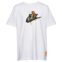 Boys' Grade School - Nike Grow Ur Sole T-Shirt - White/Black