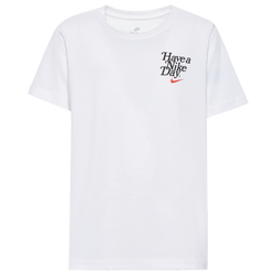Boys' Grade School - Nike Have a Nike Day T-Shirt - White/Black