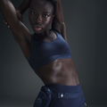 Nike Indy High DF Sports Bra - Nike Armory Navy