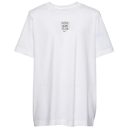 Boys' Grade School - Nike Sun Club T-Shirt - White/Grey
