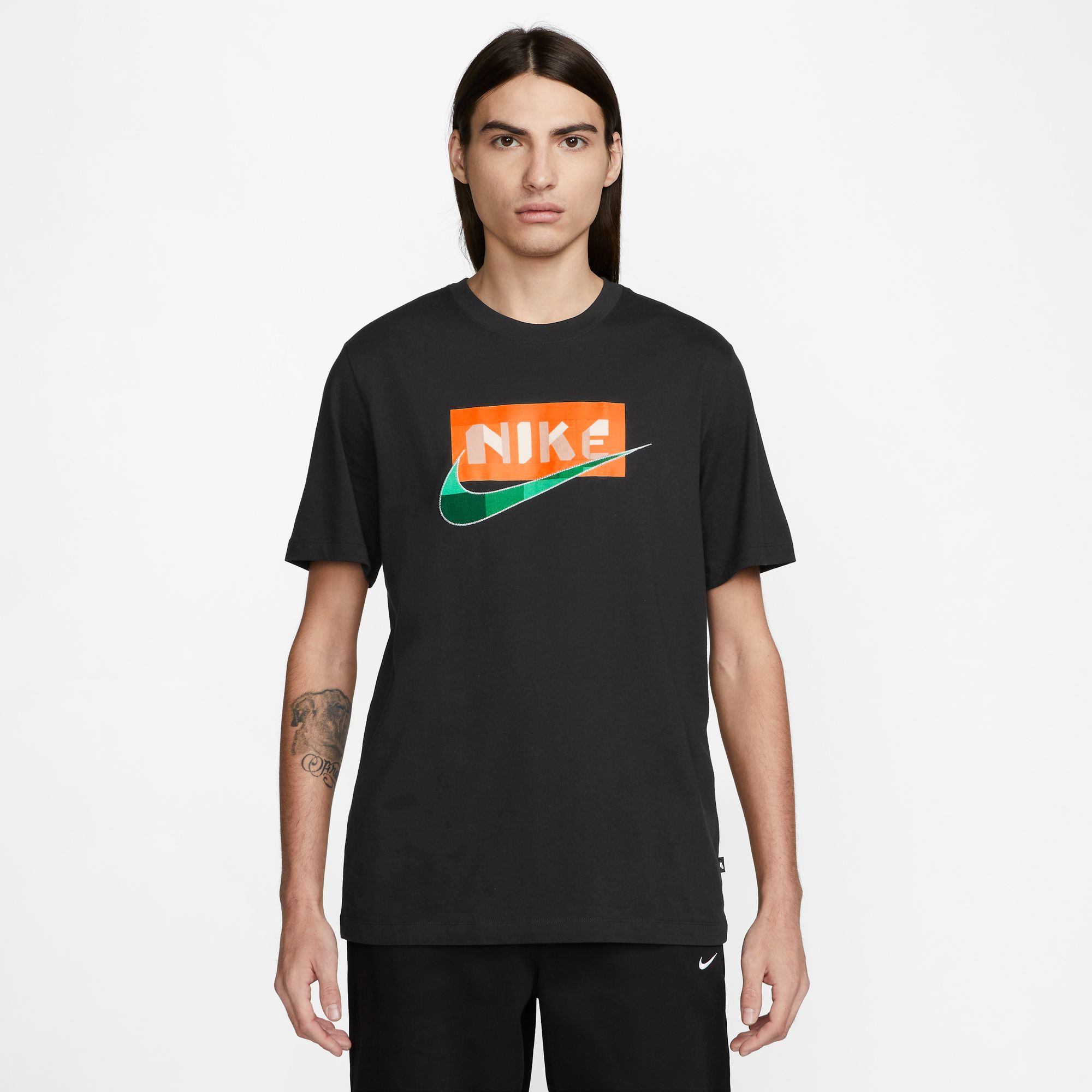 Nike NSW City NYC T-Shirt Men's CW0818-010 Size M Black