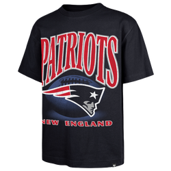 Men's - 47 Brand NFL Power Shot Short Sleeve T-Shirt - Navy