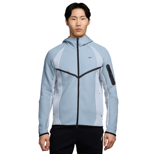 Nike Tech Fleece Pro Wear Full-Zip Jacket - Nike Gray/Blue Black