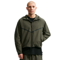 Nike Tech Shori Knit Full-Zip Jacket - Nike Black/Cargo Khaki