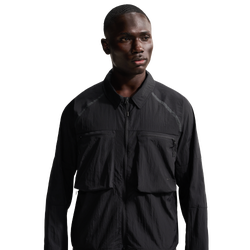 Men's - Nike Tech Ergo Utility Long Sleve Shirt - Black/Black