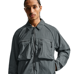 Men's - Nike Tech Ergo Utility Long Sleve Shirt - Iron Grey/Black