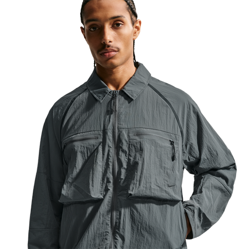  - Nike Tech Ergo Utility Long Sleve Shirt - Iron Grey/Black