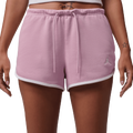 Jordan BRK Fleece FT NOV Shorts - Jordan Iced Carmine/White