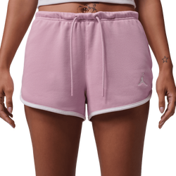 Women's - Jordan BRK Fleece FT NOV Shorts - Iced Carmine/White