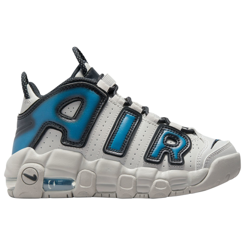 

Boys Preschool Nike Nike Air More Uptempo - Boys' Preschool Basketball Shoe Industrial Blue/Light Iron Ore/Black Size 11.0